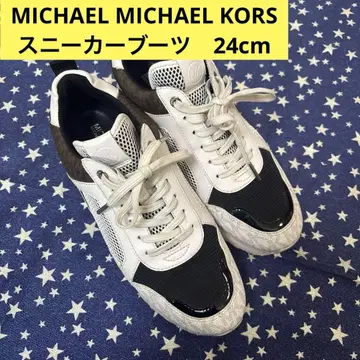 새상품급 MICHAEL MICHAEL KORS 스니커즈 부츠 24cm