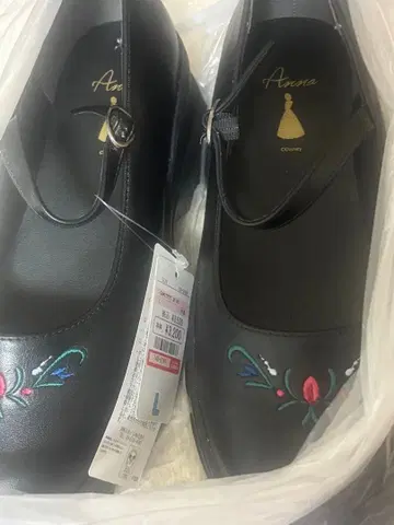 Disney 자수 L 사이즈 아나 통굽 신발 치하루 콜라보