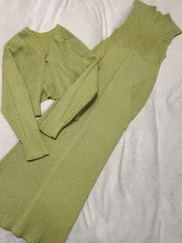 프레이 아이디 와이드 리브 홀 원피스