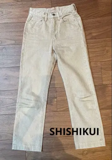 시시쿠이 SHISHIKUI 데님 23 베이지 모모 치하루