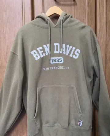BEN DAVIS 벤데이비스 속기모 후드티