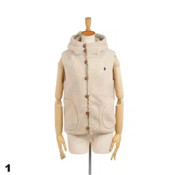 미사용 택 포함 짐플렉스 보아 베스트 싸개 버튼 후드 12