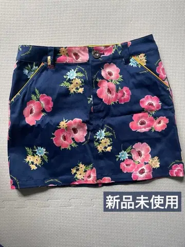 미사용 새상품 골프웨어 Samantha Thavasa 플라워 스커트