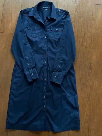 브룩스 브라더스 네이비 셔츠 원피스 사이즈 2