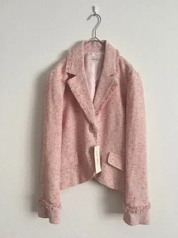 [ 새상품 ] peyton place 핑크 테일러드 자켓