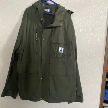 CAPTAIN STAG 나일론 자켓 아우터 다크 그린