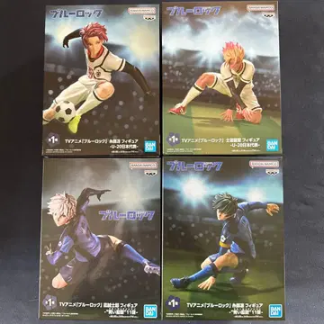 반다이 블루 록 피규어 4체 세트