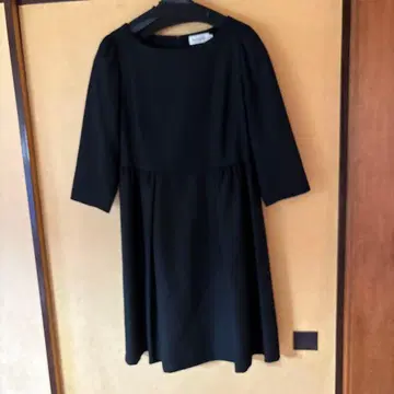 Bon mercerie 블랙 무릎 기장 원피스 38