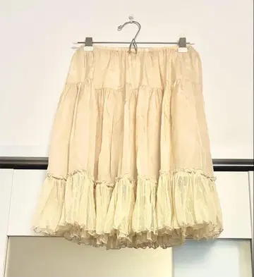 LeurGetter 스테디셀러 도트 튤 페티코트