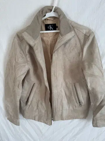 Calvin Klein 베이지 자켓