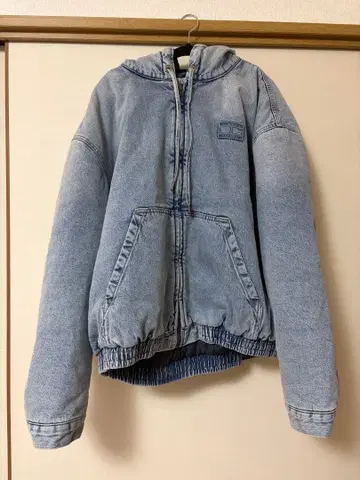 타미힐피거 데님 자켓 후드 부착 L 사이즈