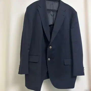네이비 테일러드 자켓 2버튼