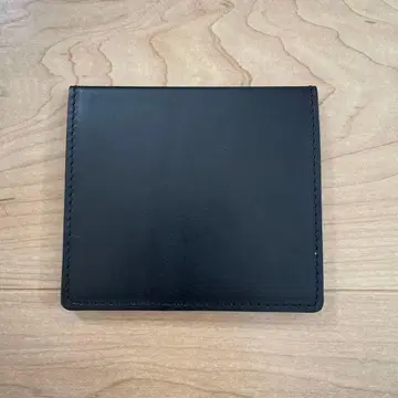 abrAsus 얇은 머니클립 부테로 가죽 블랙