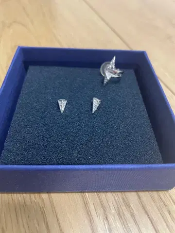 스와로브스키 귀걸이 세트 이어커프 포함