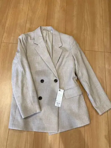 GU 더블 브레스트 자켓 Z 택 포함 미사용 새상품