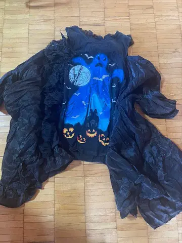 구제 의류 리메이크 볼륨 소매 상의