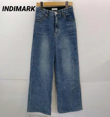 W601 INDIMARK 와이드 데님 팬츠