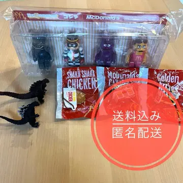고질라 VS 맥도날드 BE@RBRICK 베어브릭 덤 묶음 판매