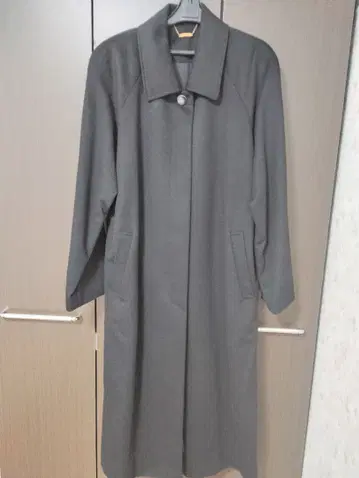 블랙 롱 코트 9호