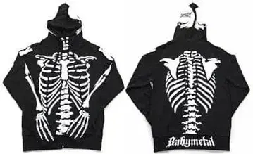 BABYMETAL 뼈 후드티 M 사이즈