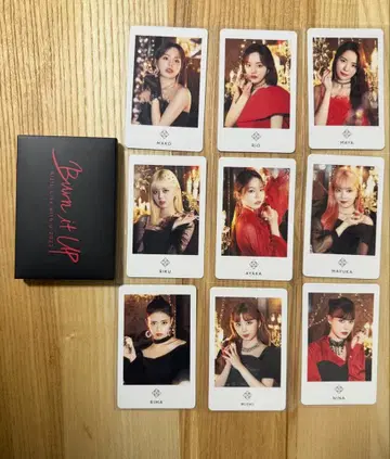 NiziU Burn It Up 포토 카드 세트