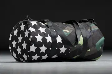 SPRAYGROUND 카모 패턴 보스턴 백