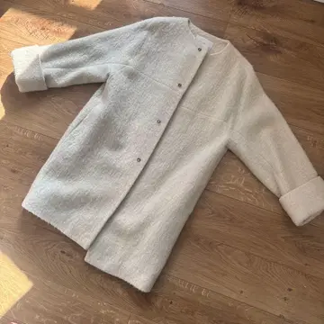 Spick & Span 노카라 자켓 38