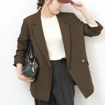 JOURNALSTANDARD relume 샤크 트위드 테일러드 자켓