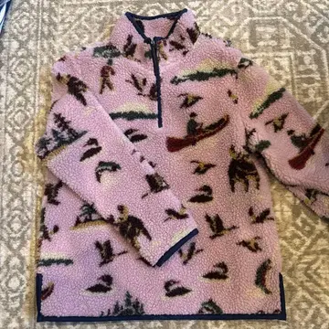 L.L.Bean 플리스 자켓 M 핑크 아웃도어