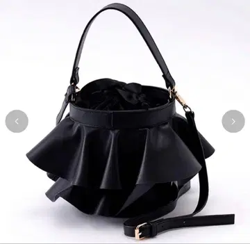 시마무라 레이나 호시 프릴 버킷백