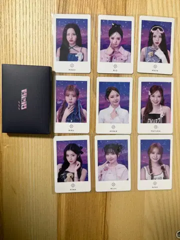 NiziU 포토 카드 세트