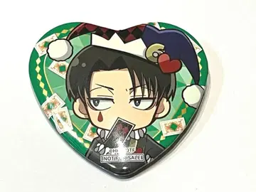 진격의 거인 프린세스 카페 트럼프 하트 캔뱃지 리바이