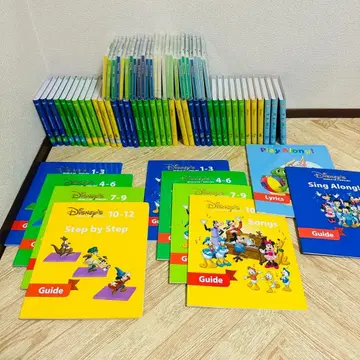 DWE 디즈니 영어 시스템 DVD CD Sing Along! 등