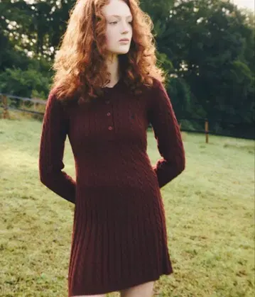 완판템 POLO BCS (폴로 ) 케이블 원피스