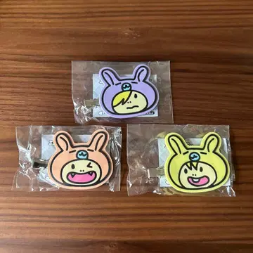 미니모 짱 미니모니. 러버 클립 3종 세트