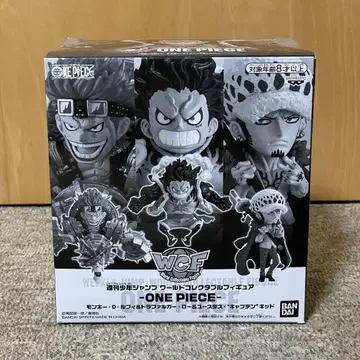 주간 소년 점프 월드 콜렉터블 피규어 원피스 루피 로 키드 3체 세트