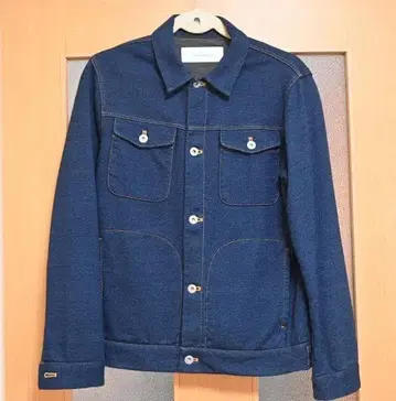 CURLY 블루종 네이비 COTTON 100%