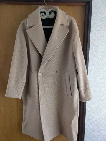 ZARA 오버 사이즈 체스터 코트 울 블렌드