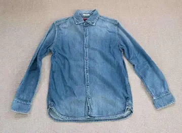 BRU NA BOINNE 버튼 다운 데님 셔츠 사이즈 1 No.4111