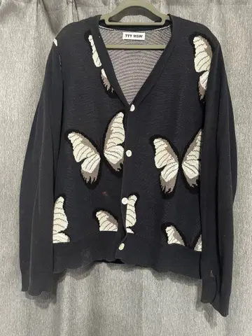 ttt msw 22ss butterfly knit 가디건