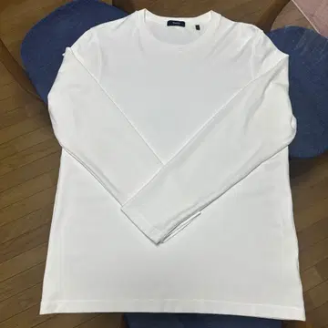 Theory Relay Jersey Ryder Tee 긴팔 화이트 5L