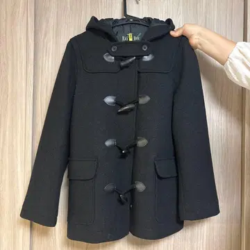 EAST Boy 차콜 그레이 더플 코트