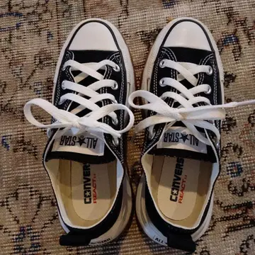 CONVERSE ALL STAR REACT 블랙/화이트