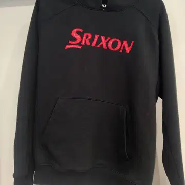 Srixon 후드 부착 블랙 스웨터