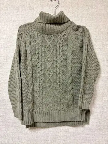 URBANRESEARCH 어반 리서치 터틀넥 스웨터 그레이지