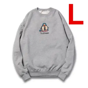 VAULTROOM ICON 크루넥 맨투맨 그레이 L 사이즈