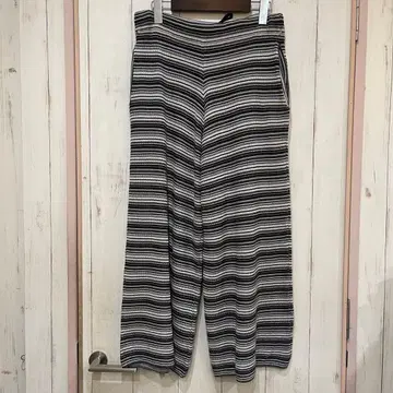 드럭 스토어즈 후아이 면 니트 팬츠 와이드