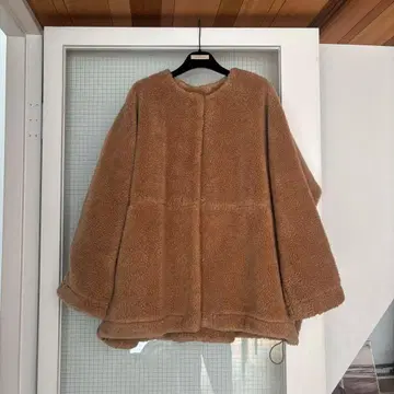 성숙/러블리 [ BEARDSLEY 비어즐리 ] 테디풍 보아 벌룬 코트