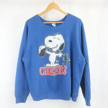 70s~80s VINTAGE USA제 SNOOPY 트레이닝복 XL 파랑
