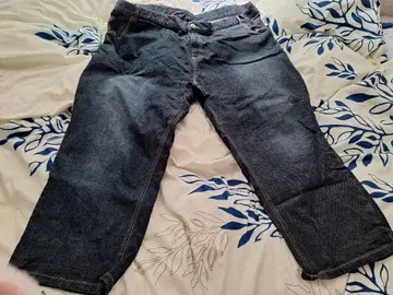 [ 빅 사이즈 ] Daniel Dodd 스트레이트 데님 다크 블루